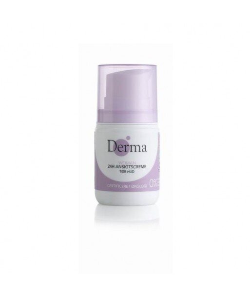 Derma Eco Woman Krem do twarzy 24h certyfikowany skóra sucha 50ml Derma Eco Woman Krem do twarzy 24h certyfikowany skóra sucha 50ml