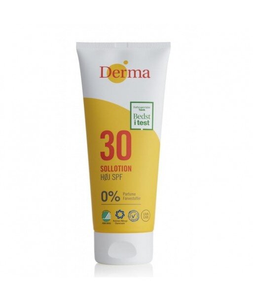 Derma Sun Balsam słoneczny SPF 30 hipoalergiczny certyfikowany 200ml