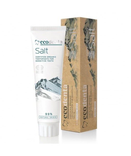 ECODENTA COSMOS Pasta do zębów wrażliwych i dziąseł z naturalną solą i cytrynianem potasu 75ml