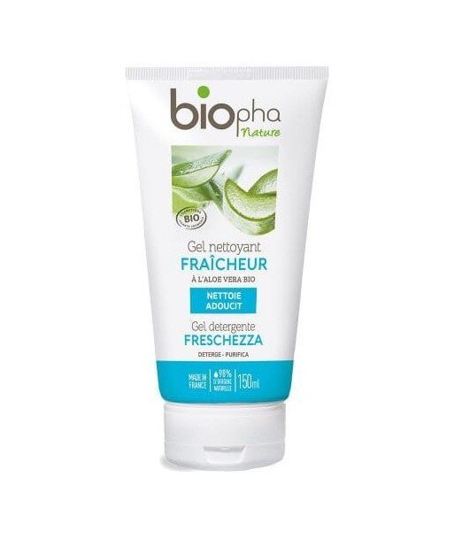 BIOpha Oczyszczający żel do twarzy z Aloesem 150ml