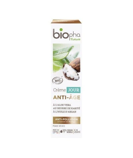 BIOpha Przeciwzmarszczkowy krem na dzień 50ml BIOpha Przeciwzmarszczkowy krem na dzień 50ml