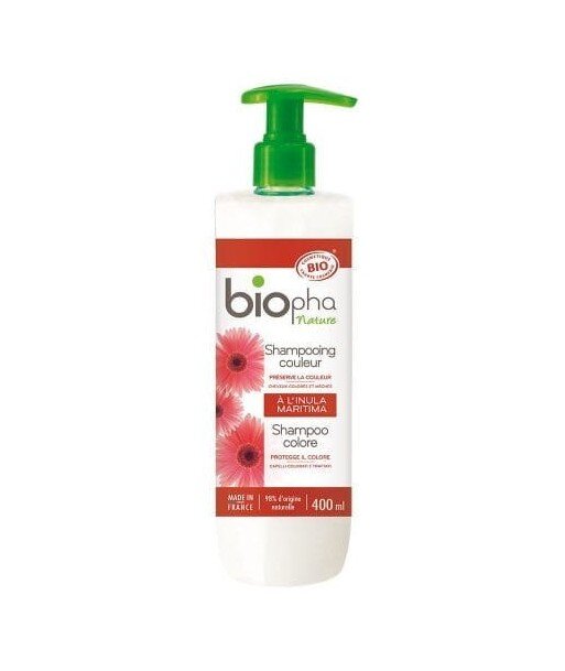 BIOpha Szampon do włosów farbowanych z Masłem Shea 400ml BIOpha Szampon do włosów farbowanych z Masłem Shea 400ml