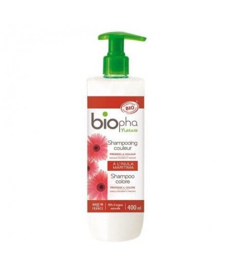 BIOpha Szampon do włosów farbowanych z Masłem Shea 400ml BIOpha Szampon do włosów farbowanych z Masłem Shea 400ml