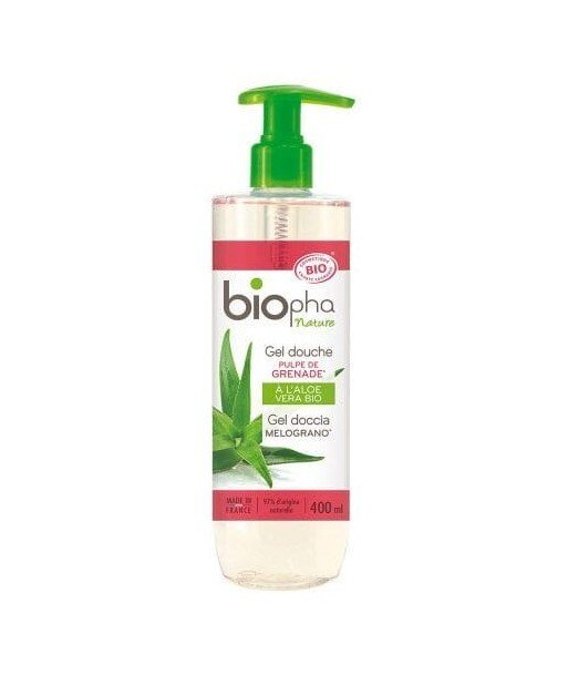 BIOpha Delikatny żel pod prysznic z ekstraktem z granatu GRENADE 400ml