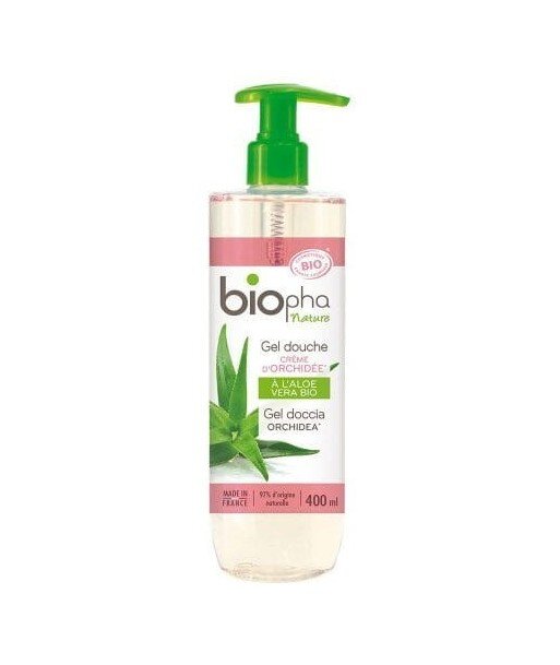BIOpha Delikatny żel pod prysznic z ekstraktem z orchidei ORCHID 400ml