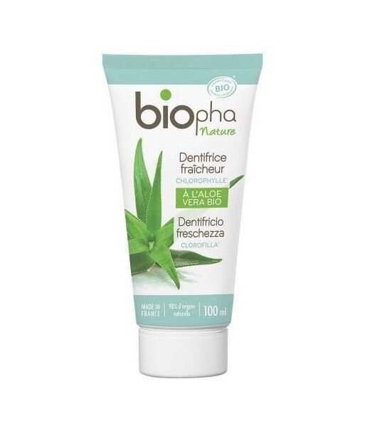 BIOpha Naturalna pasta do zębów z fluorem 100ml BIOpha Naturalna pasta do zębów z fluorem 100ml