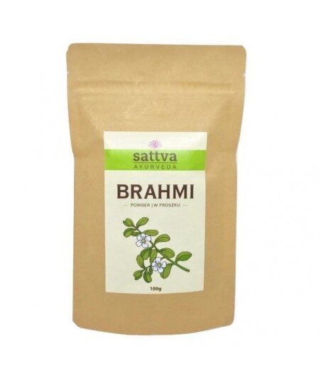 SATTVA AYURVEDA Brahmi Proszek do włosów 100g