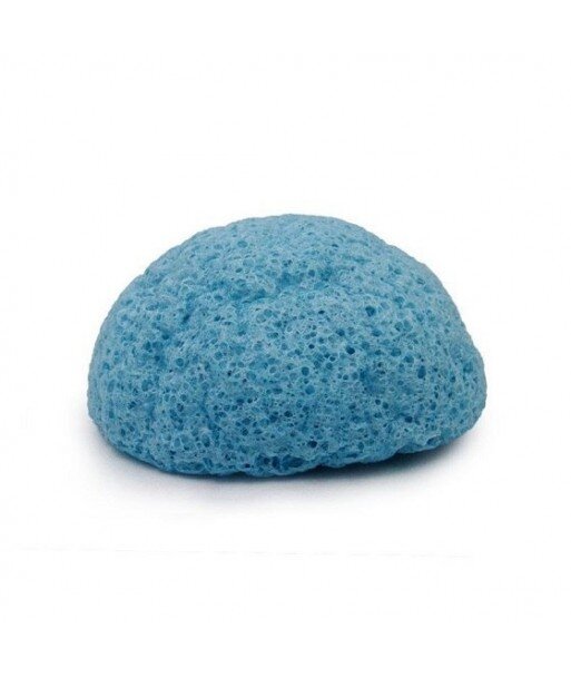 BEBEVISA Gąbka Konjac do twarzy BORÓWKA 6,3-8cm średnicy