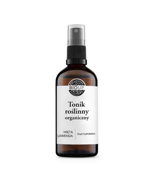 BIOUP Tonik roślinny organiczny Mięta Lawenda 100ml