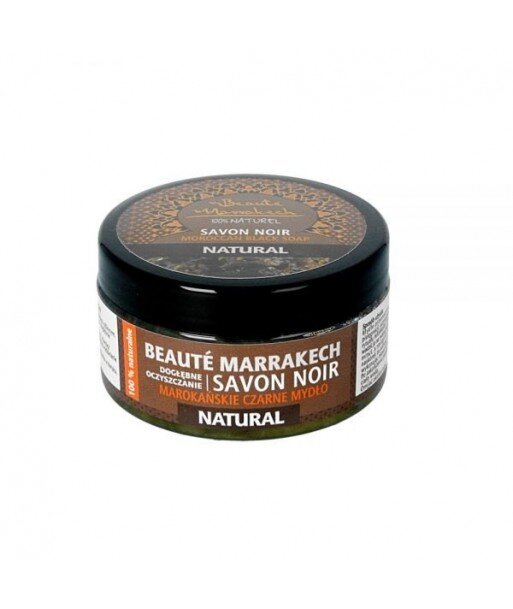 BEAUTE MARRAKECH Czarne mydło Savon Noir Naturalne 100g BEAUTE MARRAKECH Czarne mydło Savon Noir Naturalne 100g