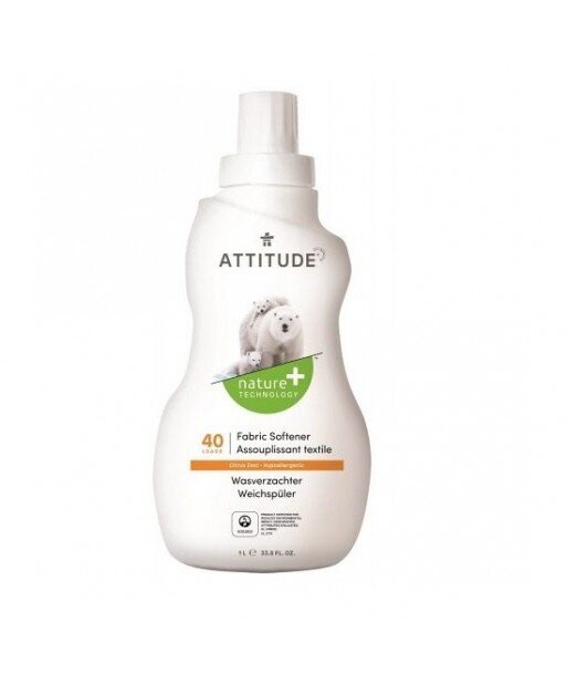 ATTITUDE Płyn do płukania Skórka Cytrynowa 40 płukań 1040 ml
