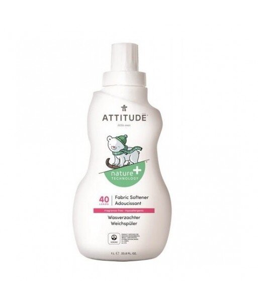 ATTITUDE Płyn do płukania ubranek dziecięcych Bezzapachowy 40 płukań 1000 ml