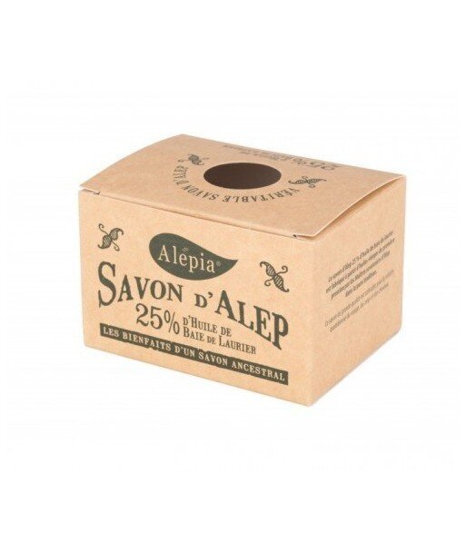ALEPIA Mydło Aleppo 25% oleju laurowego 190g ALEPIA Mydło Aleppo 25% oleju laurowego 190g