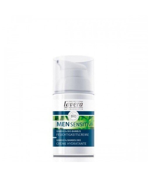 LAVERA Men Sensitiv Krem nawilżający z wyciągiem z bio-miłorzębu i bio-bambusa 30ml