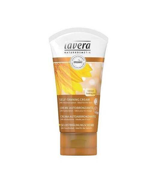 LAVERA Samoopalacz do twarzy z olejem z bio-orzechów makadamia i bio-olejem słonecznikowym 50ml