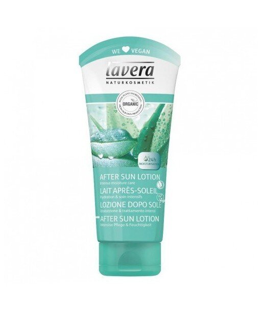 LAVERA Mocno nawilżający lotion po opalaniu z wyciągiem z bio-aloesem i bio masłem shea 200ml LAVERA Mocno nawilżający lotion po opalaniu z wyciągiem z bio-aloesem i bio masłem shea 200ml