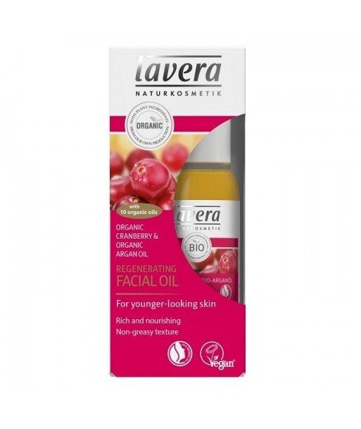 LAVERA Regenerująco odmładzająca kuracja do twarzy z wyciągiem z BIO żurawiny i BIO olejem arganowym 30ml LAVERA Regenerująco odmładzająca kuracja do twarzy z wyciągiem z BIO żurawiny i BIO olejem arganowym 30ml