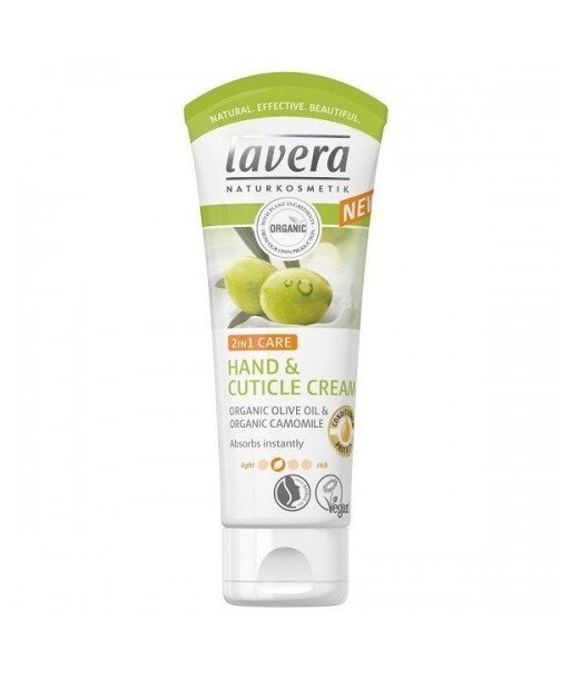 LAVERA Krem do rąk i skórek z bio-oliwą i bio-rumiankiem 75ml