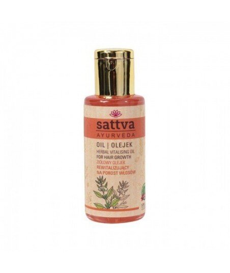SATTVA AYURVEDA Olejek do włosów rewitalizujący 100ml
