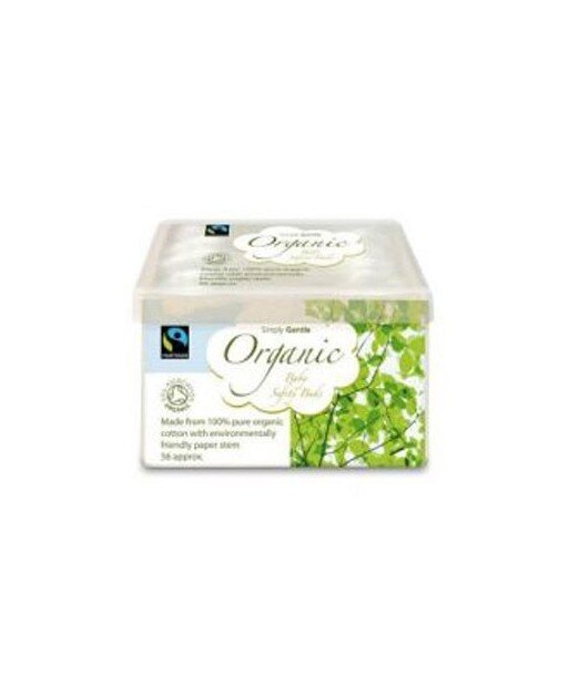 Simply Gentle Bezpieczne Patyczki do Uszu dla Dzieci (56 szt.) Simply Gentle Bezpieczne Patyczki do Uszu dla Dzieci (56 szt.)