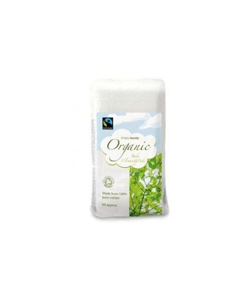 Simply Gentle Duże Waciki Organiczne (60 szt.)