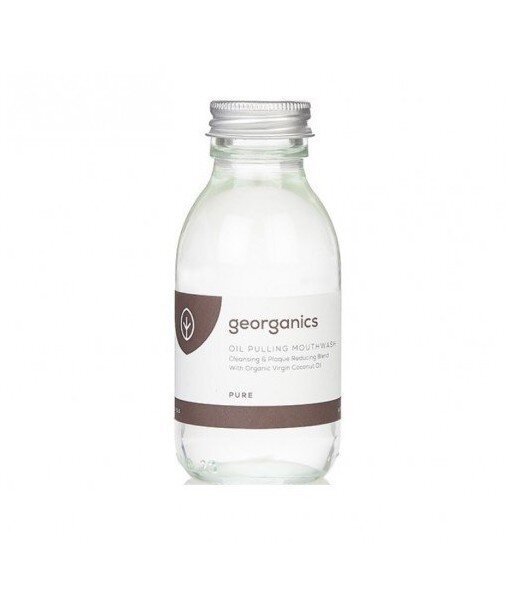 GEORGANICS Hipoalergiczny olej do płukania ust - Czysty olej kokosowy bez olejków eterycznych Pure Coconut 100 ml