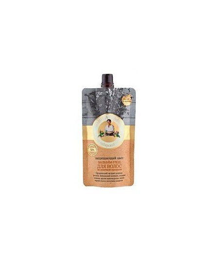Babuszka Agafia Balsam pielęgnacyny do włosów farbowanych Ochrona Koloru (Łaźnia Agafii) 100ml