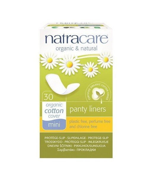 NATRACARE Wkładki BIO higieniczne MINI 30 sztuk