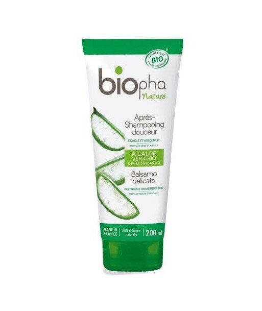 BIOpha Odżywka do wszystkich rodzajów włosów z ekstraktem ze słodkich migdałów i z olejkiem arganowym 200ml BIOpha Odżywka do wszystkich rodzajów włosów z ekstraktem ze słodkich migdałów i z olejkiem arganowym 200ml