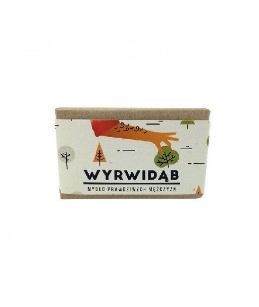 Mydlarnia Cztery Szpaki Mydło Wyrwidąb naturalne mydło do ciała dla mężczyzn 110g Mydlarnia Cztery Szpaki Mydło Wyrwidąb naturalne mydło do ciała dla mężczyzn 110g