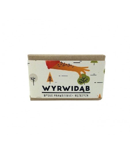 Mydlarnia Cztery Szpaki Mydło Wyrwidąb naturalne mydło do ciała dla mężczyzn 110g Mydlarnia Cztery Szpaki Mydło Wyrwidąb naturalne mydło do ciała dla mężczyzn 110g