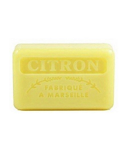 FOUFOUR Mydło marsylskie CYTRYNA masło shea 125g