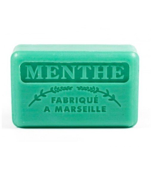 FOUFOUR Mydło marsylskie MIĘTA masło shea 125g