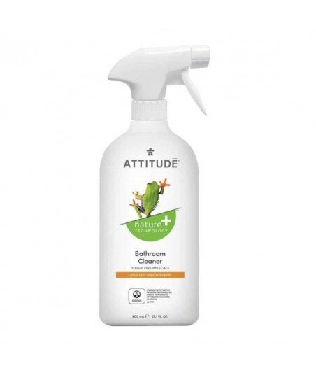 ATTITUDE Płyn do czyszczenia łazienki Skórka Cytrynowa 800 ml ATTITUDE Płyn do czyszczenia łazienki Skórka Cytrynowa 800 ml