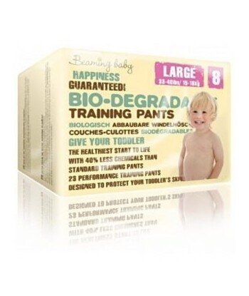 BEAMING BABY Pants Jednorazowe biodegradowalne pieluchomajtki, L, 23 szt.