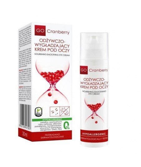 GoCRANBERRY Odżywczo-wygładzający krem pod oczy 30ml