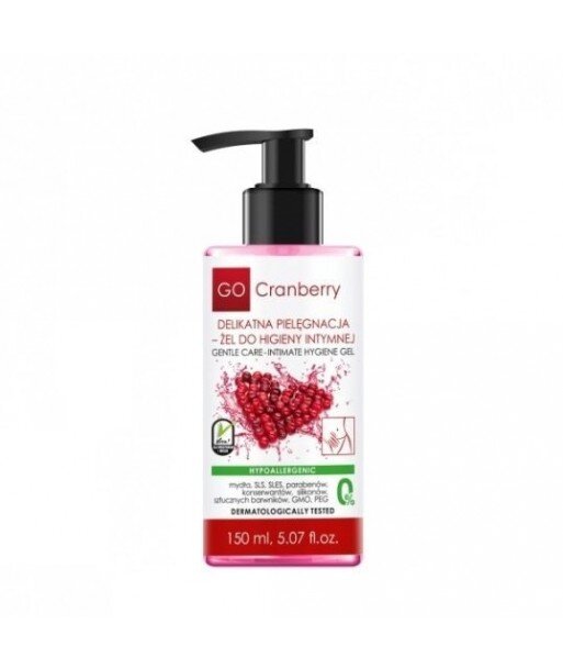GoCRANBERRY Delikatna Pielęgnacja – Żel Do Higieny Intymnej 150ml