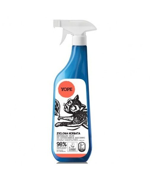 YOPE Płyn Do Czyszczenia Łazienek Zapach Zielona Herbata 750 ml YOPE Płyn Do Czyszczenia Łazienek Zapach Zielona Herbata 750 ml