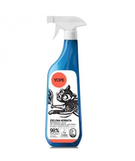 YOPE Płyn Do Czyszczenia Łazienek Zapach Zielona Herbata 750 ml YOPE Płyn Do Czyszczenia Łazienek Zapach Zielona Herbata 750 ml