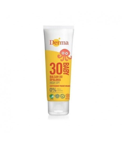 Derma Eco Baby Mineralny filtr UV SPF 30 balsam do opalania dla dzieci naturalny EcoCert 75ml