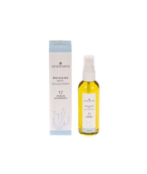 ORIENTANA BIO Olejek Antycellulitowy 17 roślin AJURWEDY 100ml ORIENTANA BIO Olejek Antycellulitowy 17 roślin AJURWEDY 100ml
