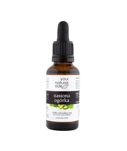 YOUR NATURAL SIDE Olej z nasion OGÓRKA nierafinowany 30ml