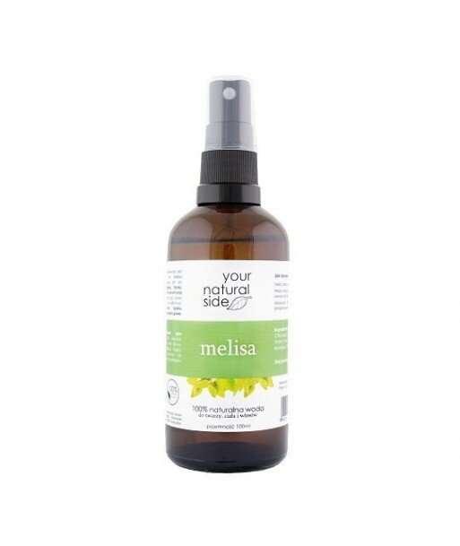 YOUR NATURAL SIDE Hydrolat Woda kwiatowa Melisa 100ml spray YOUR NATURAL SIDE Hydrolat Woda kwiatowa Melisa 100ml spray