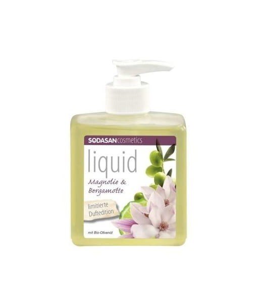 SODASAN Mydło w płynie Magnolia-Bergamotka 300ml SODASAN Mydło w płynie Magnolia-Bergamotka 300ml