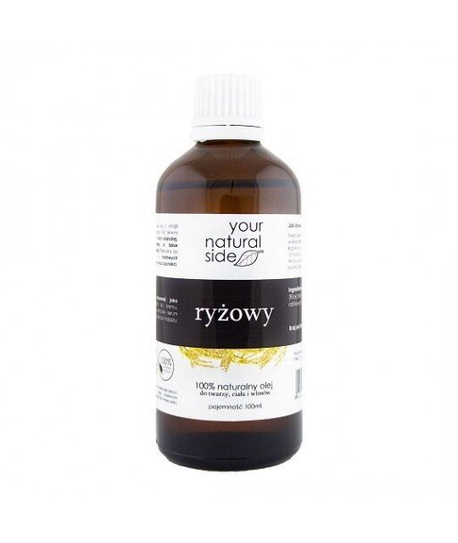 YOUR NATURAL SIDE Olej Ryżowy Rafinowany 100ml YOUR NATURAL SIDE Olej Ryżowy Rafinowany 100ml