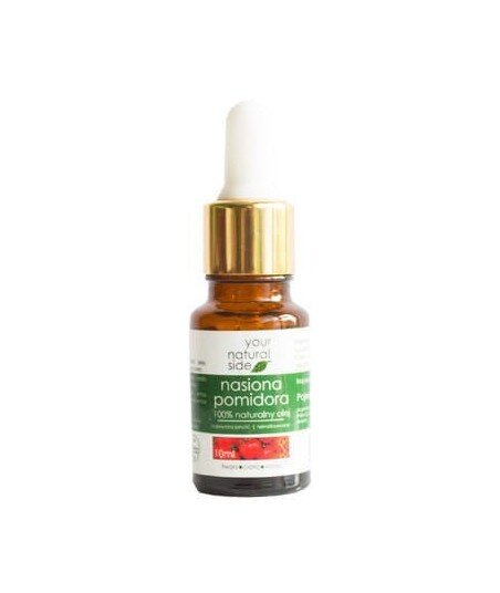 YOUR NATURAL SIDE Olej z nasion POMIDORA nierafinowany 10ml pipeta YOUR NATURAL SIDE Olej z nasion POMIDORA nierafinowany 10ml pipeta