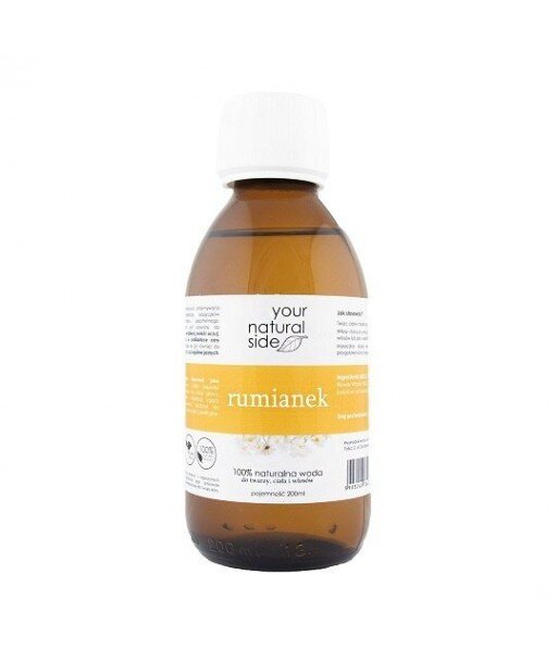 YOUR NATURAL SIDE Woda kwiatowa rumiankowa z Kwiatów Rumianu Szlachetnego Organic 200ml