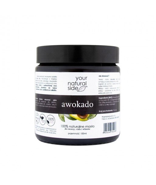 YOUR NATURAL SIDE Masło do ciała Awokado 100ml
