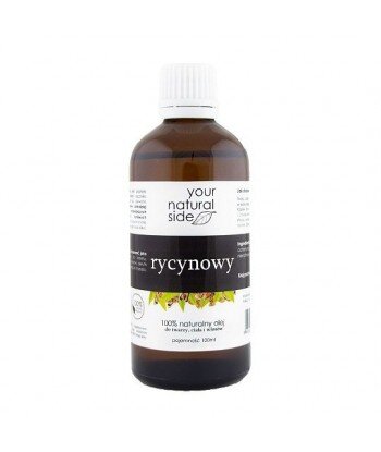 YOUR NATURAL SIDE Olej Rycynowy Nierafinowany Organic 100ml