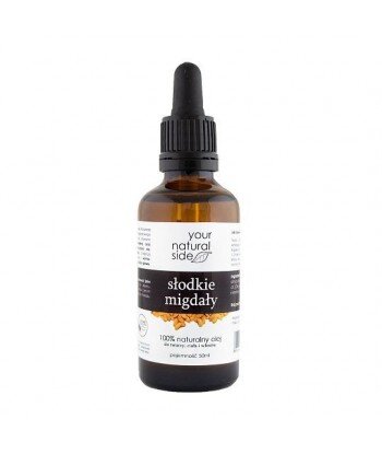 YOUR NATURAL SIDE Olej ze Słodkich Migdałów Organic Nierafinowany 50ml